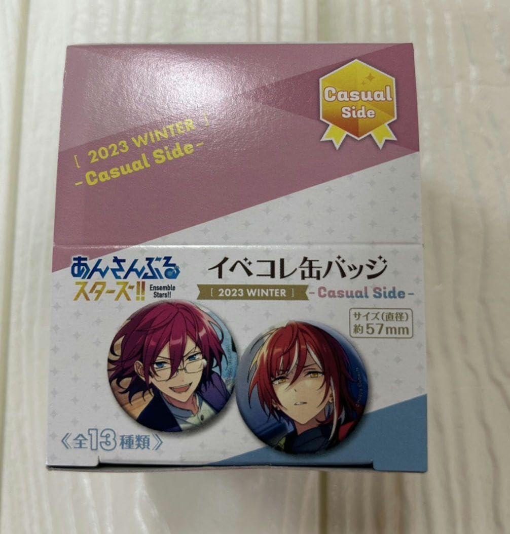 Amazon.co.jp: あんスタイベコレ缶バッジ2023 wintercasual WZOY